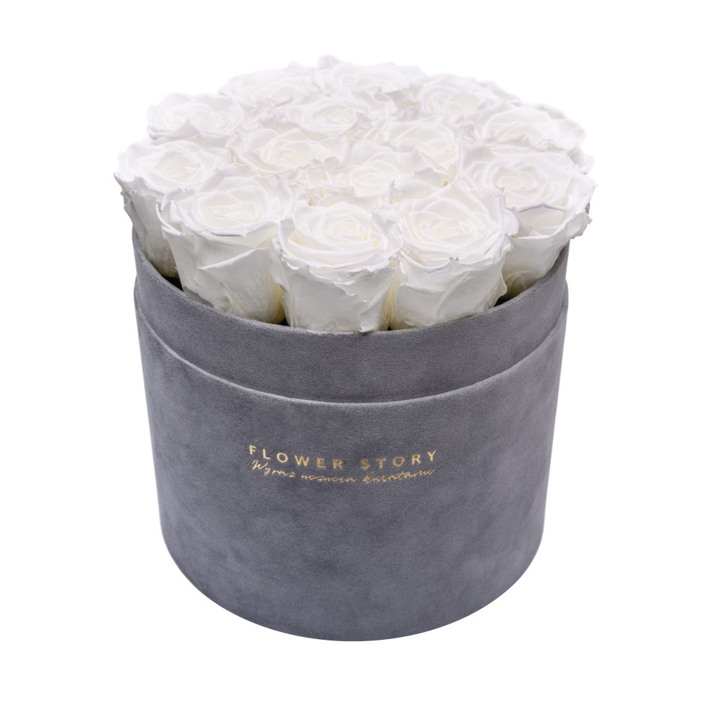 Zdjęcia packshot wiecznych róż dla FlowerStory